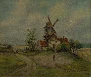 Caspar David Friedrich, Landscape with mill